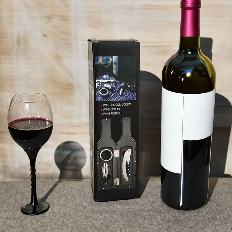 Set Kit de Vino: Sacacorchos Descorchador de alta calidad – ¡Disfruta del  mejor vino con estilo! - Tienda22